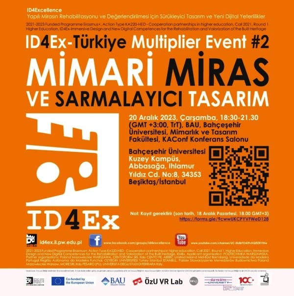 ID4Excellence – Mimari Miras ve Sarmalayıcı Tasarım