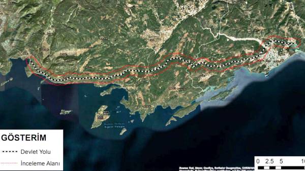Antalya’da, tarihi yok edecek yol projesine tepki