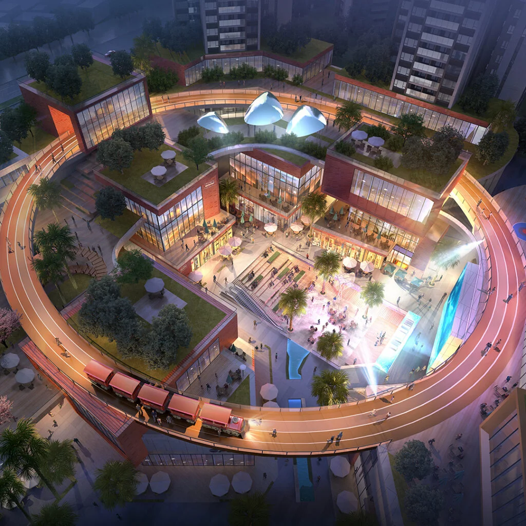 Shenzhen PINSHAN 24 saat açık ticari kompleks