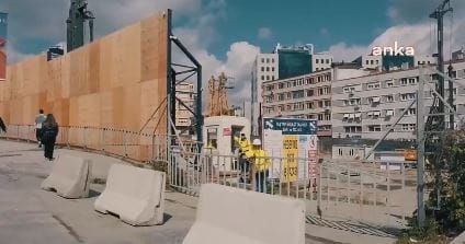 Rantçıların projesine beton bariyer: Taşyapı şantiyesi mühürlendi