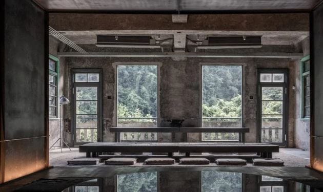 Terk edilmiş madencilik binaları Tayvan’da “insan yaşamı için bir sığınağa” dönüştü