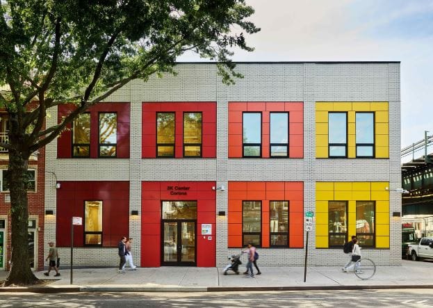 New York City’de okul öncesi için renkli tasarım