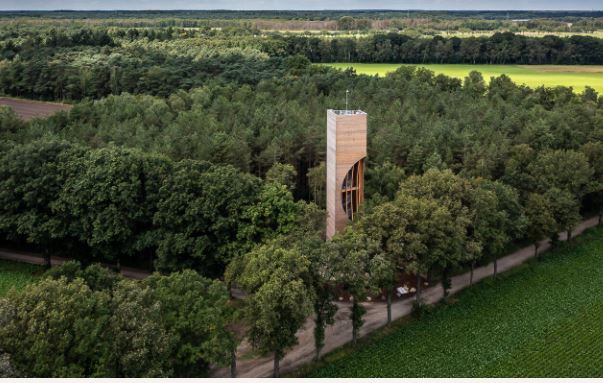 Archello Ödülleri 2024’te Yılın Küçük Projesi adayı: Watchtower Einderheide projesi