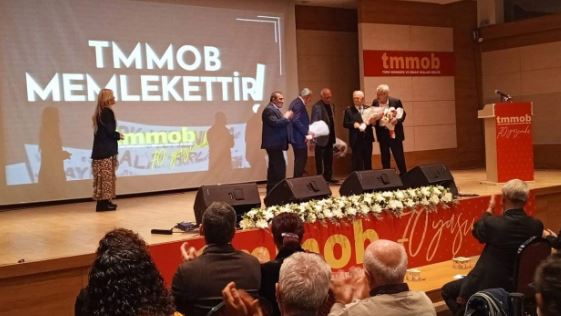 TMMOB 70’inci yılını kutladı: Bu ülkede biz varız