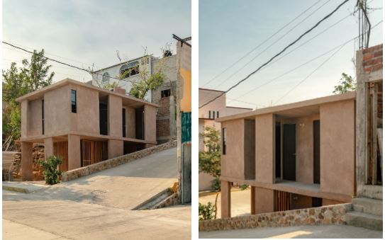 Manuel Cervantes Estudio’nun Acapulco, Meksika’daki kasırga sonrası evleri