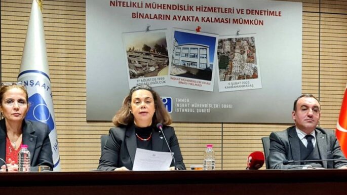 İnşaat Mühendisleri Odası’ndan 6 Şubat açıklaması: “Türkiye bir sonraki afeti çaresizce bekliyor”