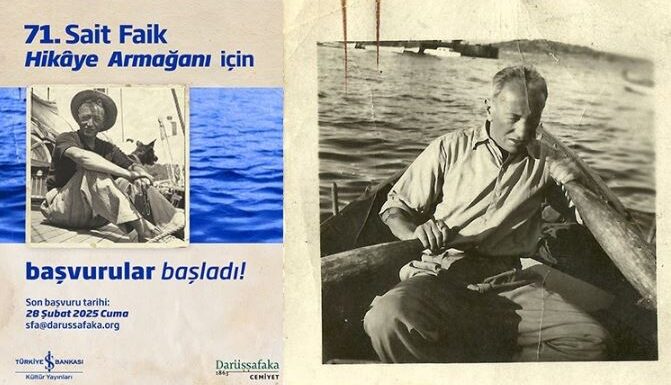 71. Sait Faik Hikâye Armağanı başvuruları başladı