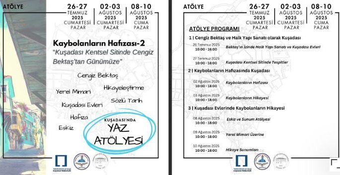 Kaybolanların Hafızası 2: “Kuşadası Kentsel Sitinde Cengiz Bektaş’tan Günümüze”