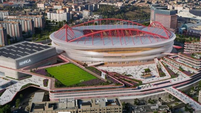 Lizbon’daki Estádio da Luz İçin Yeniden Geliştirme Master Planını Açıklandı