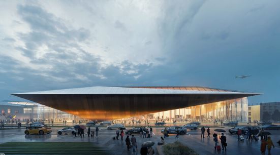 Zaha Hadid Architects, Litvanya Vilnius Havalimanı’ndaki Yeni Varış Terminali Yarışmasını Kazandı