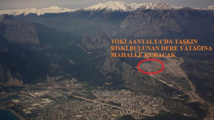 Kayan zemine bina dikecekler