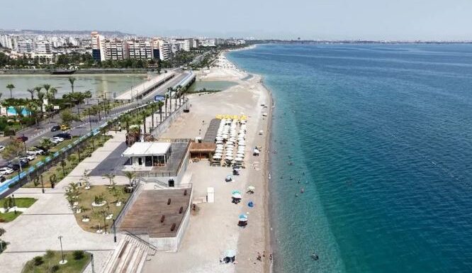Konyaaltı sahili için yeni plan! Büyükşehir Meclisi’nde 6 etap birden görüşülecek
