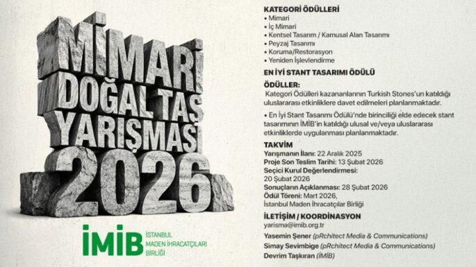 13. Mimari Doğal Taş Yarışması