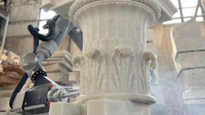 Monumental Labs, taş oyma sanatını yeniden canlandırmak için otomasyon ve robotlara yöneliyor.