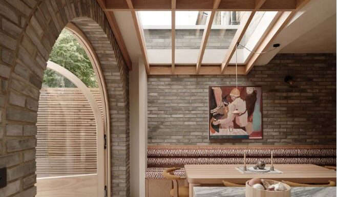Islington House’un ek binası, “bir Gürcü dönemi zanaatkarını gururlandırabilecek” detaylar içeriyor.