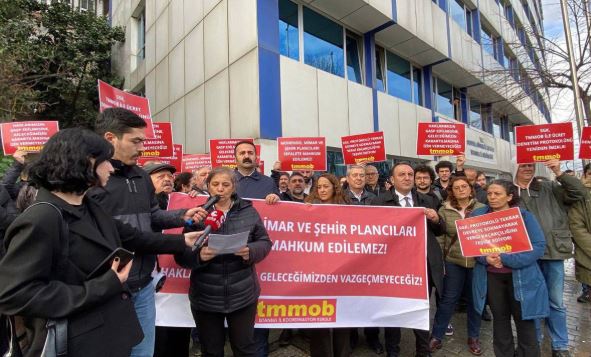TMMOB Şehir Plancıları Odası İstanbul Şubesi: Her sabah bir başka şehir plancısının tutuklandığı bu sürece alışmıyoruz