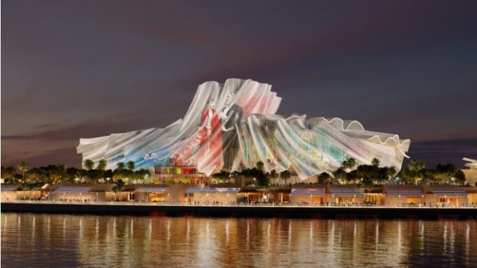 Frank Gehry’nin tasarladığı Dar al Funoon Abu Dabi Gösteri Sanatları Merkezi’nin inşaatına başlandı.