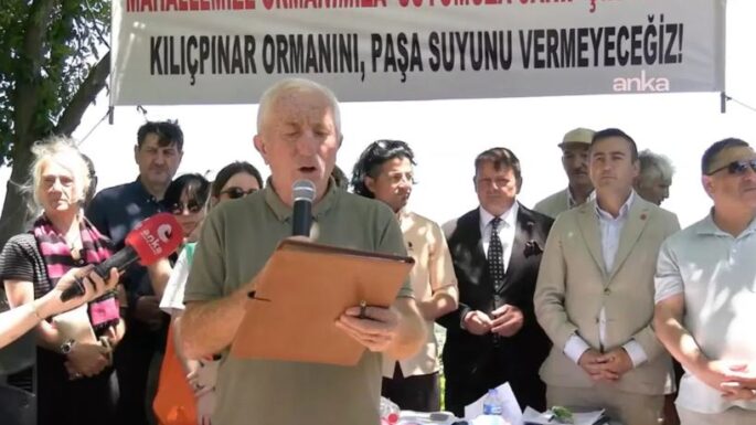 Sarıyerliler Kılıçpınar Ormanı'nda betonlaşmaya karşı: 'Bu ağaçların tek bir dalına dokunmak, nefes hakkına el koymaktır'