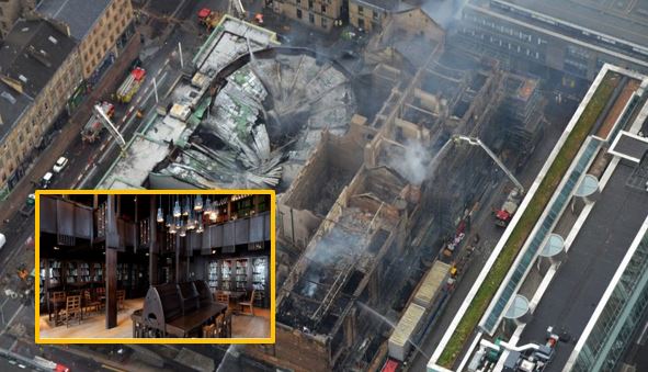 "Mackintosh Binası, Glasgow Sanat Okulu olmadan yeniden inşa edilmelidir."