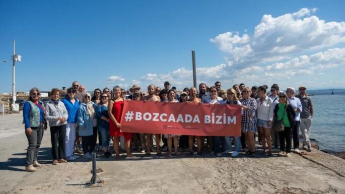 Bozcaada bizim hareketi Bakanlık görüşmesine gidiyor