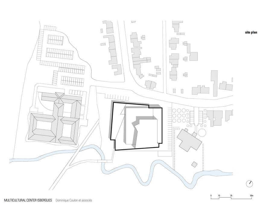 Isbergues / Dominique Coulon & Associes Çok Kültürlü Sosyal Merkez