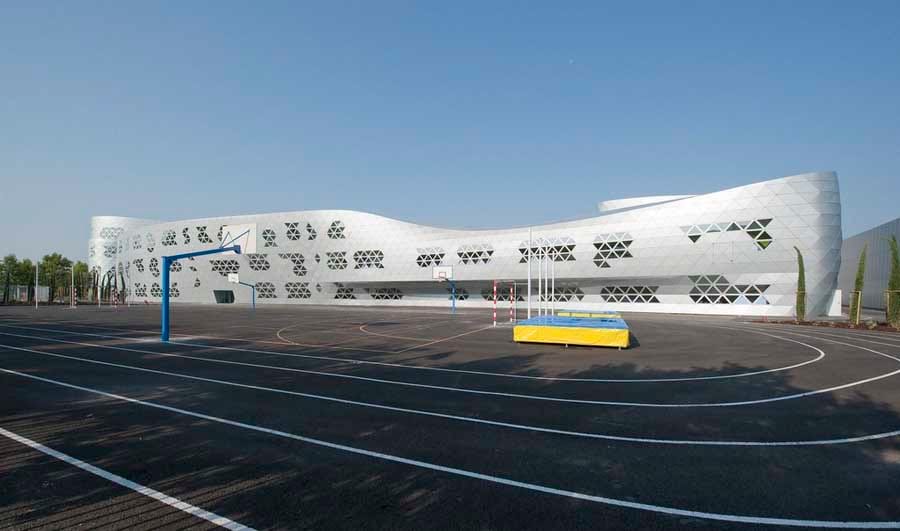 Lycee Freche - Montpellier - Arch. Massimiliano Fuksas