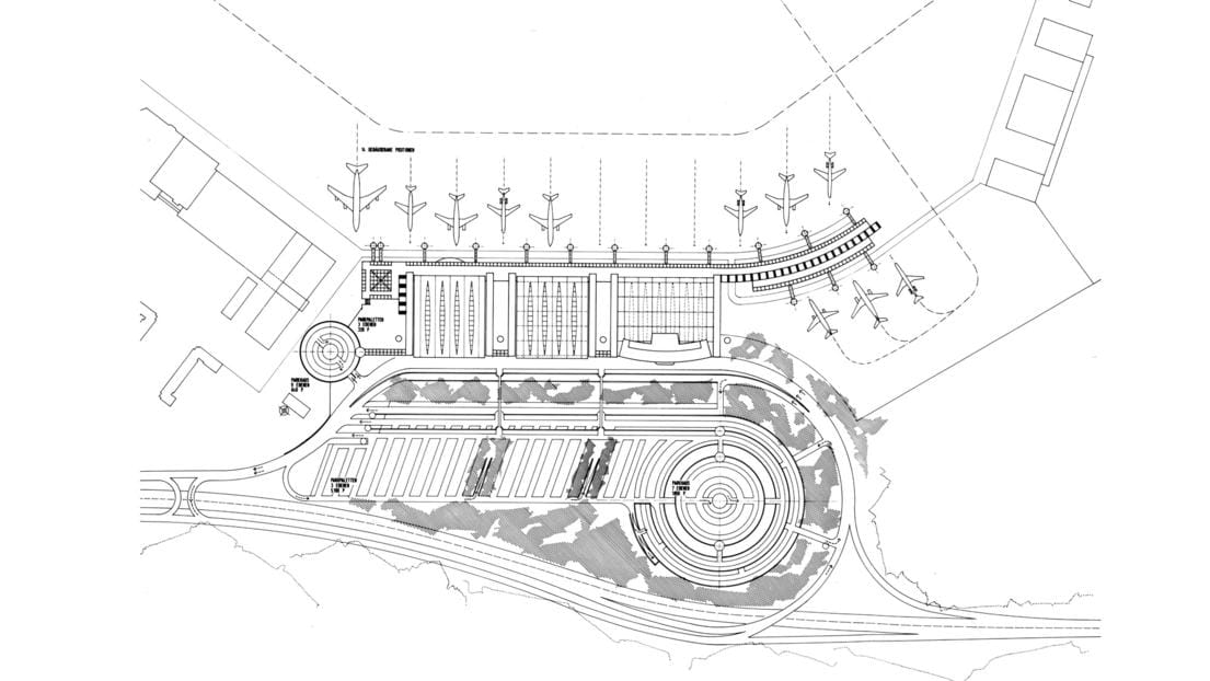 Hamburg Terminal 1 ve Alışveriş Merkezi Von Gerkan ve Karsten Bauer