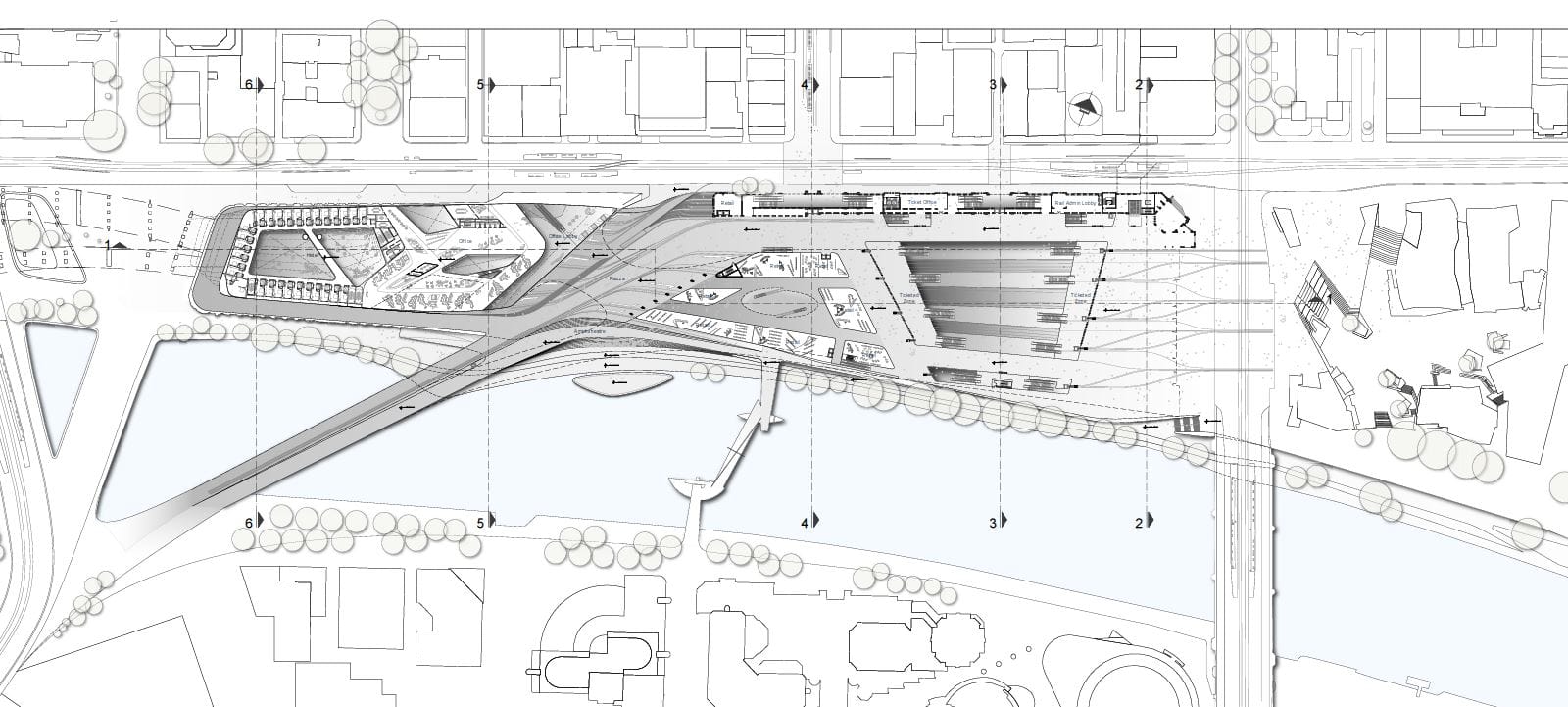 Melbourn kenti için bir öneri: Zaha Hadid Mimarlar