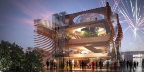 Milano Expo 2015 Azerbeycan Pavyonu: Simmetrico