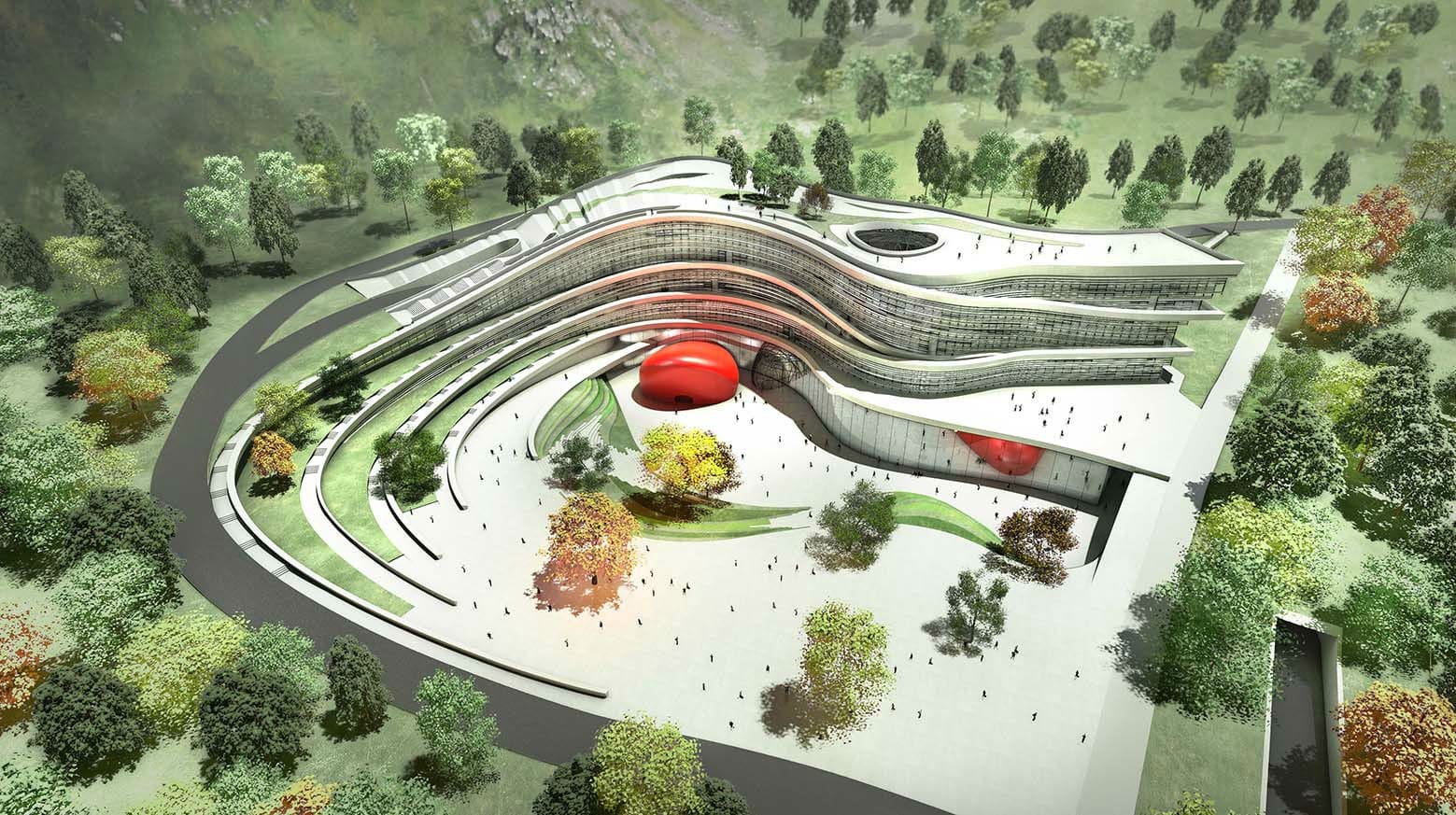 Ulusal Jeopark Müzesi  Nanjing, Jiangsu, Çin