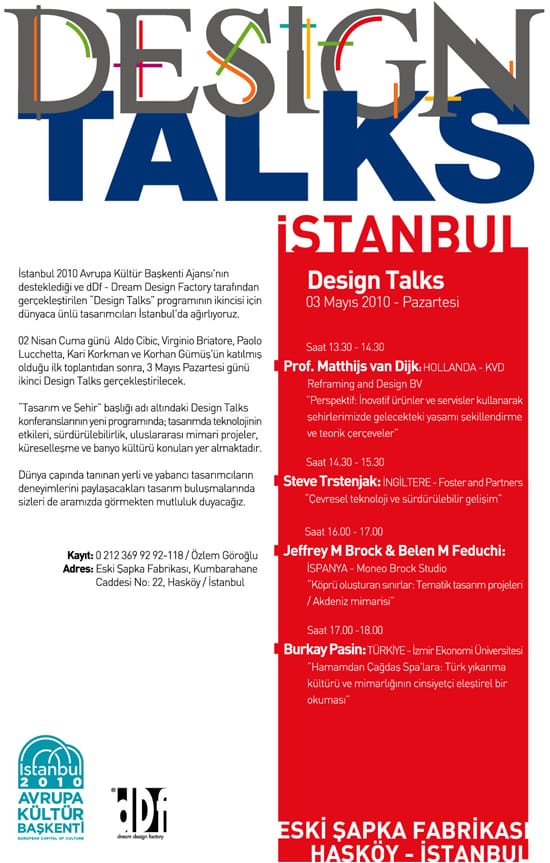 Design Talks 2 (03 Mayıs 2010)