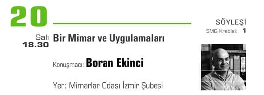 Bir Mimar ve Uygulamaları (Boran Ekinci)