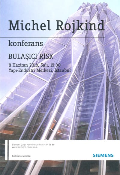 Michel Rojkind: Bulaşıcı Risk Konferansı (08 Haziran 2010)