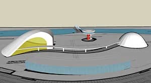 Niemeyer İspanya’da sanat merkezi tasarlıyor