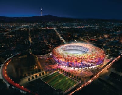 Foster, Barselona’nın Nou Camp stadyumu için yaptığı tasarımı açıkladı
