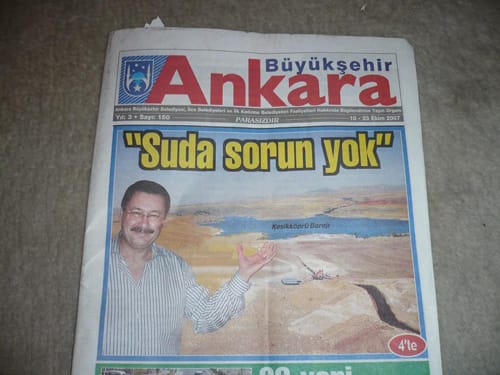 Suda sorun var mı?