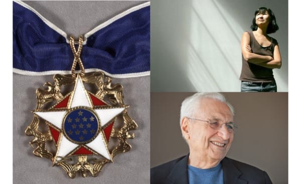 Başkanlık Özgürlük Madalyası Ödülü Frank Gehry’e