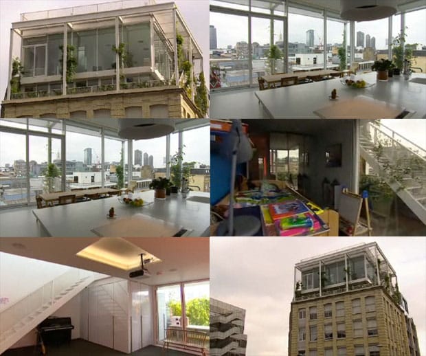 Londra’da bir çatı apartmanı…