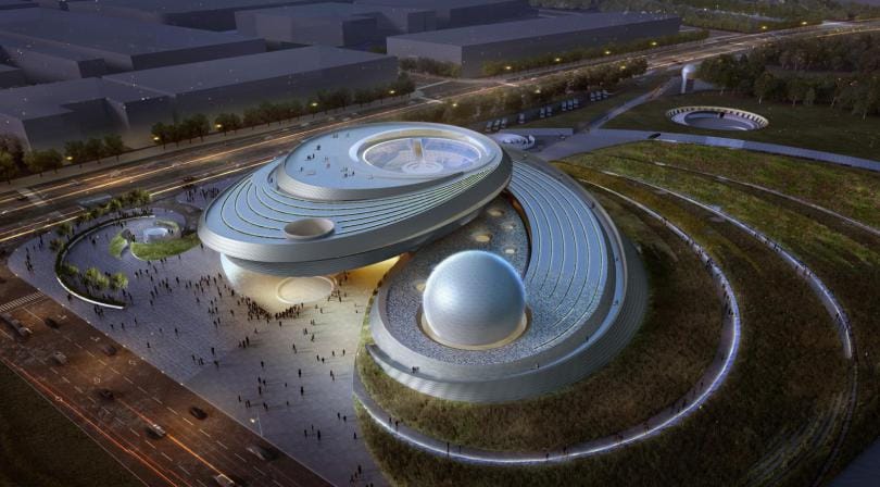 Ennead MİMARLAR SHANGHAI PLANETARIUM