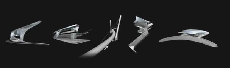 Nordpark Metro İstasyonları Zaha Hadid İnsburk Avusturya