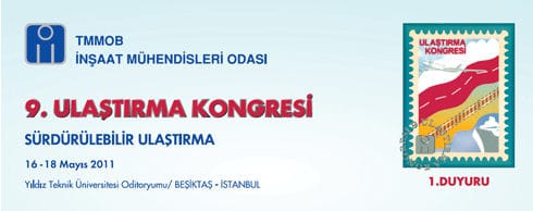 9. Ulaştırma Kongresi (16 – 18 Mayıs 2011)
