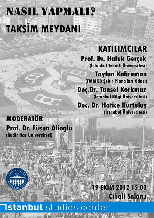 Nasıl yapmalı? Taksim meydanı (19 Ekim 2012)