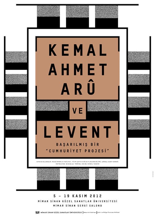 Kemal Ahmet Aru ve Levent Sergisi  (05-19 Kasım 2012)