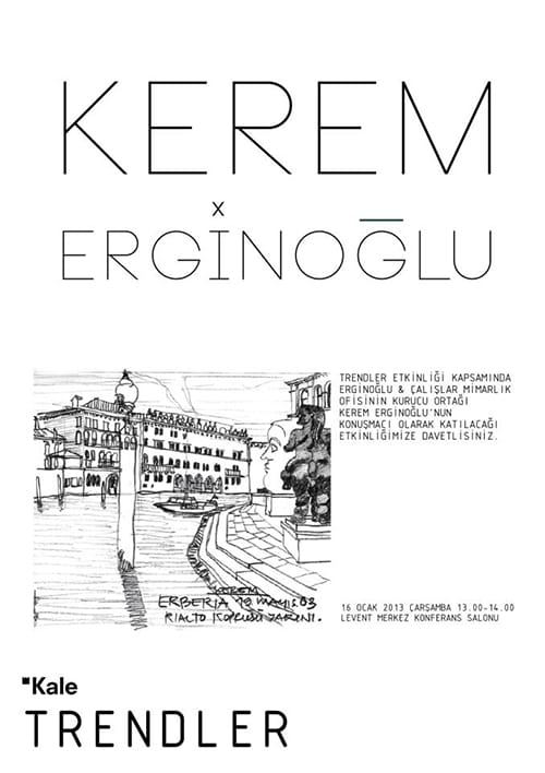 Kerem Erginoğlu Kale Trendler’e konuk (16 Ocak Çarşamba 2013 )