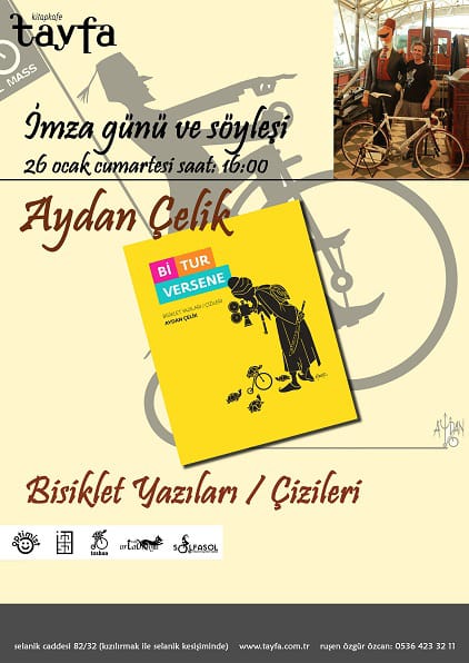 Söyleşi Ve İmza Günü: Bi Tur Versene – Aydan Çelik (26 Ocak 2013 )