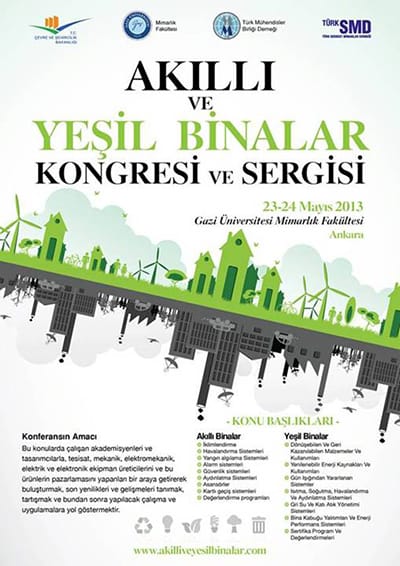 “Akıllı ve yesıl bınalar kongresi ve sergisi” (23-24 Mayıs 2013)