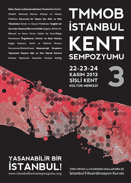 TMMOB III. İstanbul Kent Sempozyumu (22-24 Kasım 2013)