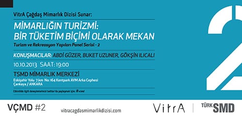 VÇMD 2 turizm ve rekreasyon yapıları panel serisi – 2 ( 10 Ekim 2013 )