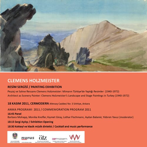 Holzmeister Resim Sergisi + Archiprix Ödül Töreni (18 Kasım 2011)