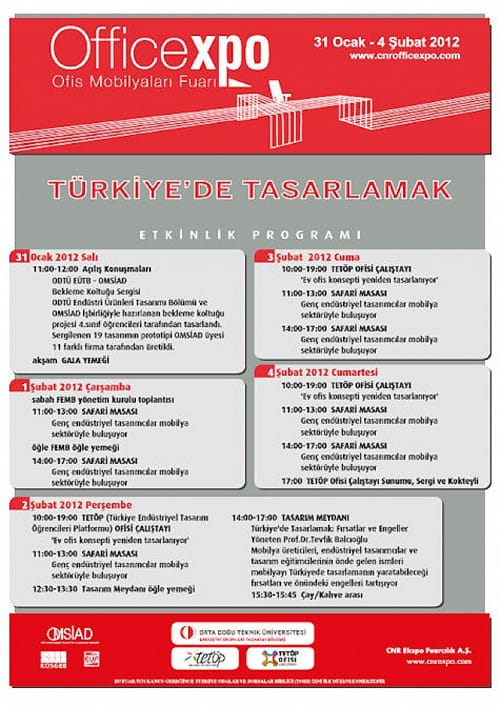 Officexpo Ofis Mobilyaları Fuarı (31 Ocak – 04 Şubat 2012)